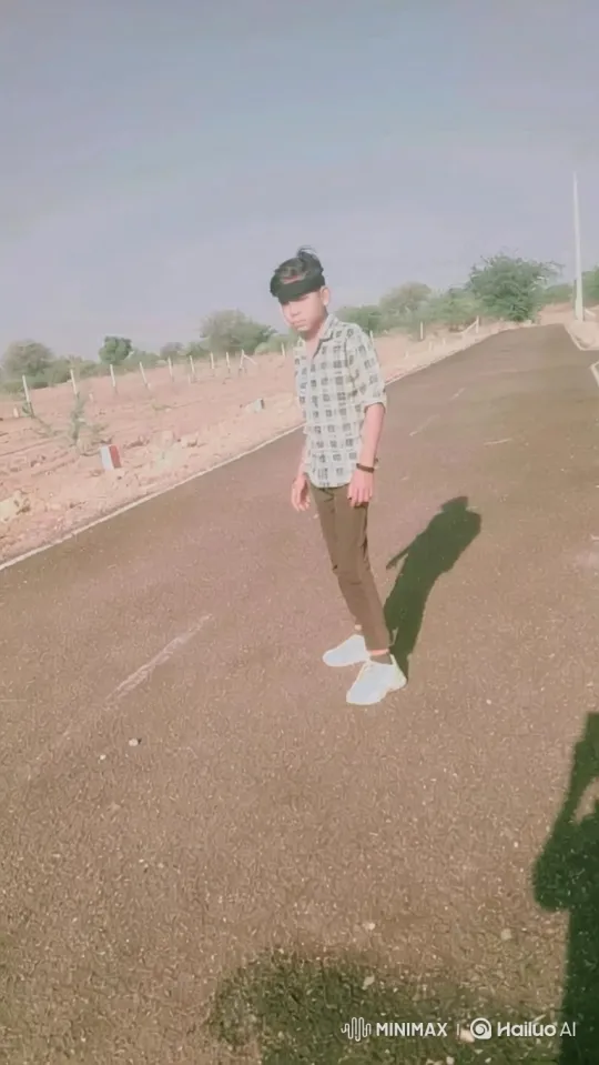 Desert Road Journey: A Man Drives Through the Heat – AI Generated Video | Hailuo AI