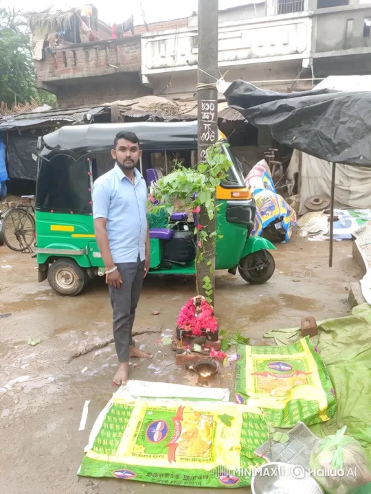 Prime Minister Modi Greeted by Man on Wet Street – AI Generated Video | Hailuo AI