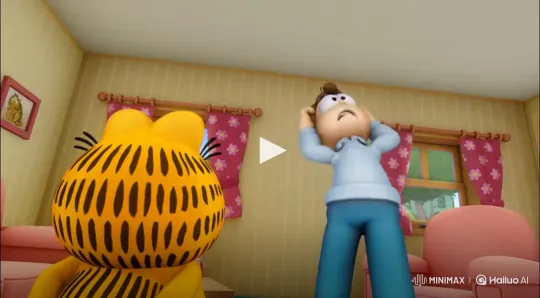 Jon and Garfield Escape Home, Space Adventure Turns Horrific – AI Generated Video | Hailuo AI