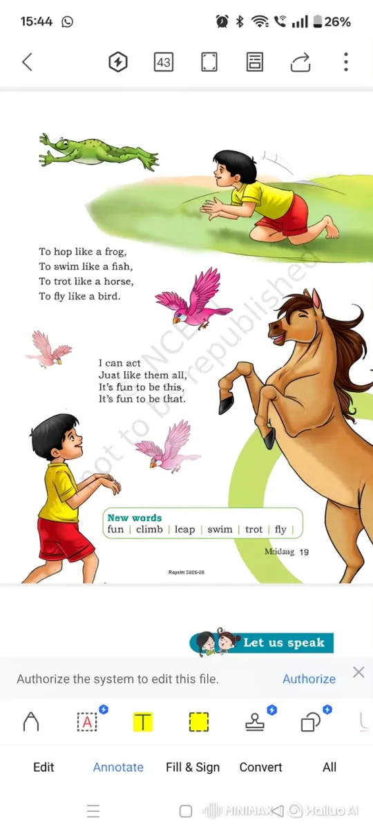 Animated Children's Book Illustrations Bring Poem to Life – AI Generated Video | Hailuo AI