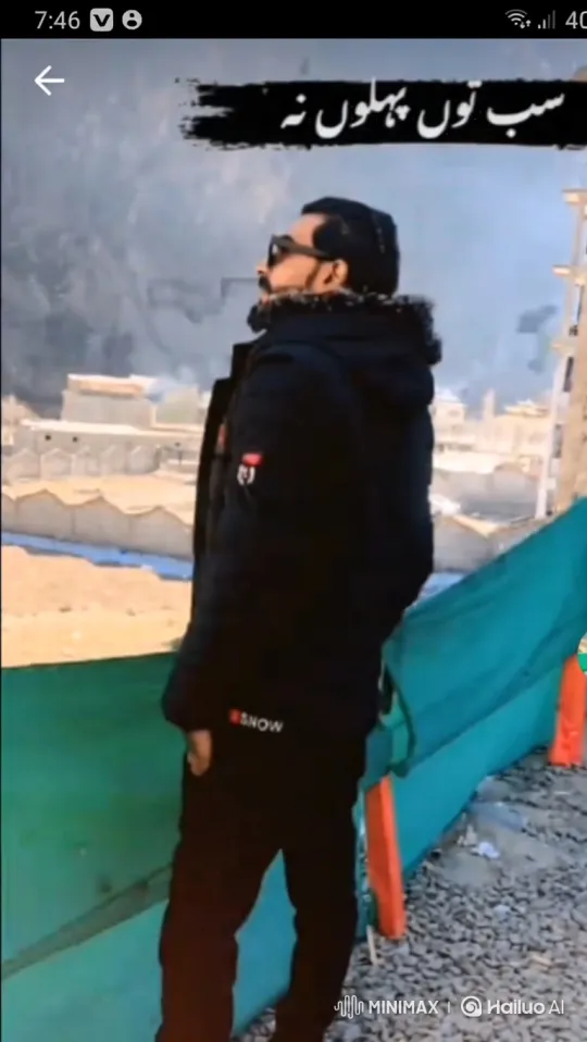 Man in Winter Jacket Enters G-Wagon, Drives Away – AI Generated Video | Hailuo AI