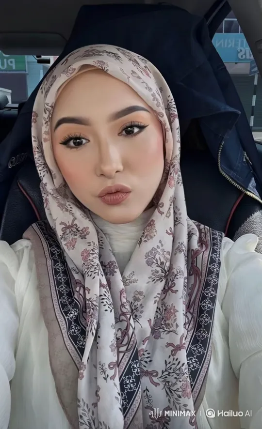 Woman's Face Covered by Tape in Close-Up Selfie – AI Generated Video | Hailuo AI