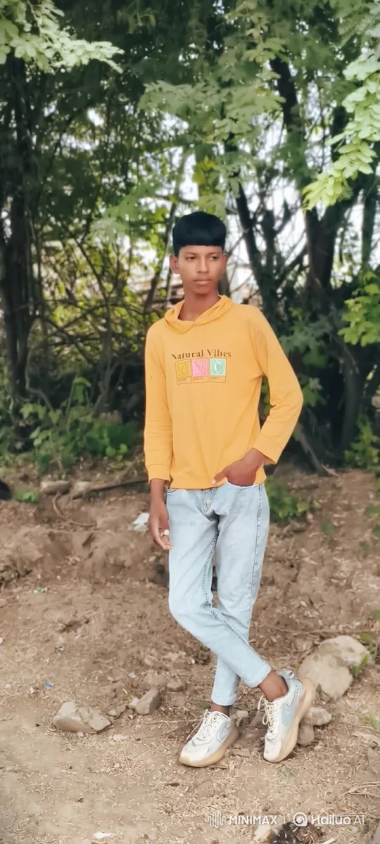 Young Man Meets Man Resembling Modi in Woods – AI Generated Video | Hailuo AI