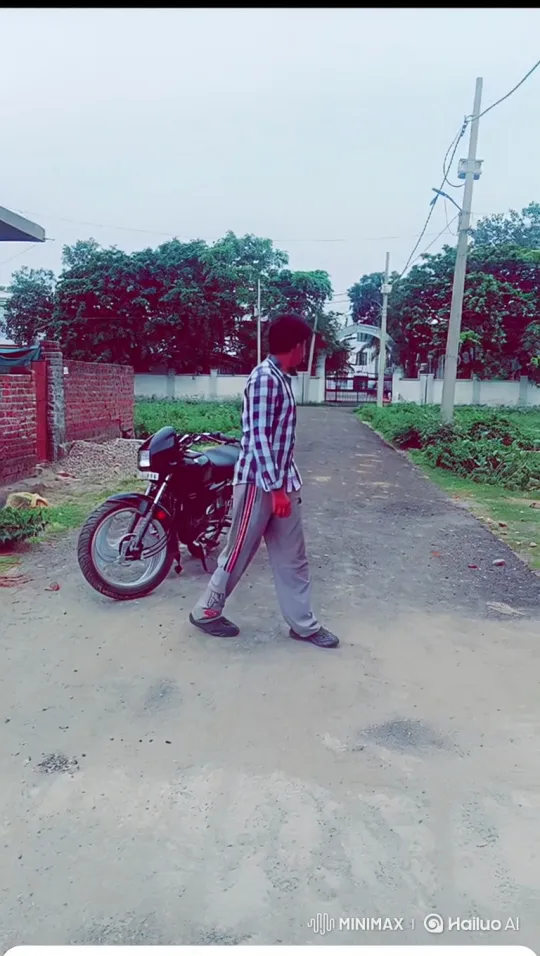 Young Man Meets Elderly Gentleman by Luxury Car on Dirt Path – AI Generated Video | Hailuo AI