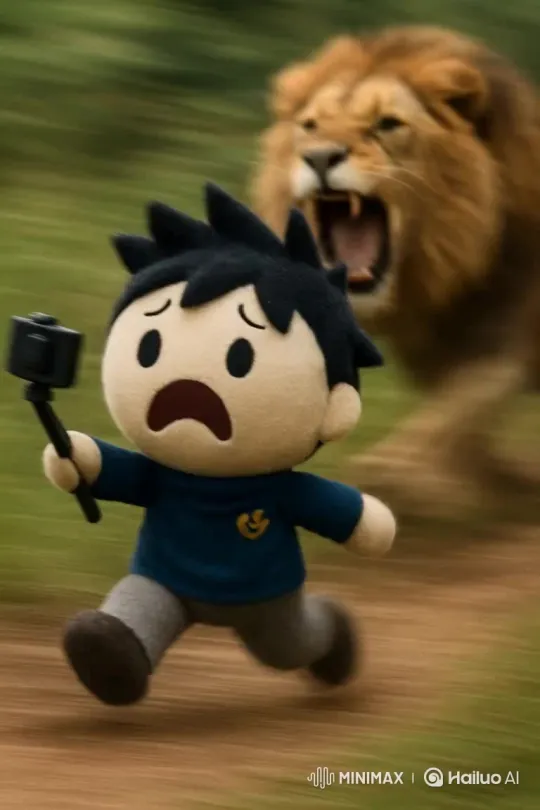 The Life and Challenges of a Lion – AI Generated Video | Hailuo AI