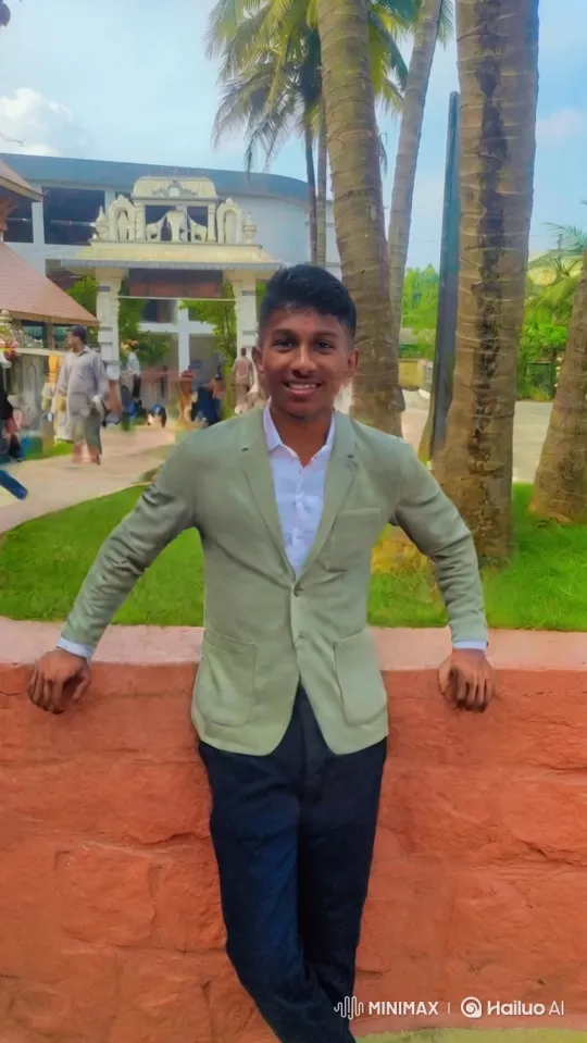 Young Man Meets Elderly Statesman in Courtyard – AI Generated Video | Hailuo AI