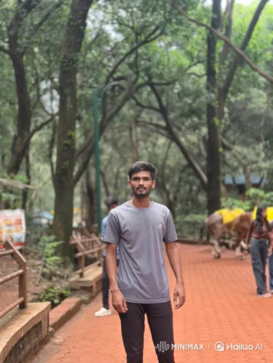 Young Man Meets Narendra Modi Lookalike in Park – AI Generated Video | Hailuo AI