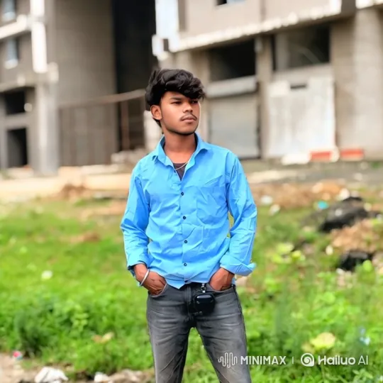 Young Man Contemplates in Undeveloped Area – AI Generated Video | Hailuo AI