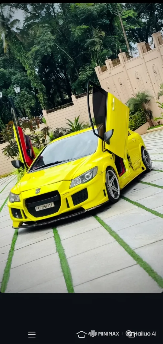 Vibrant Yellow Car to Earth's Blue Marble: A Visual Journey – AI Generated Video | Hailuo AI