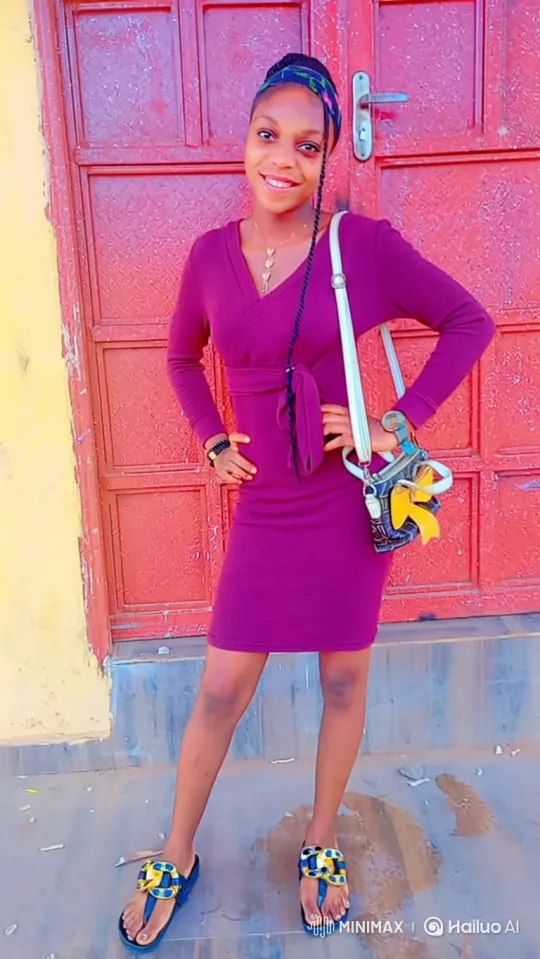 Young Woman in Magenta Dress Runs to Car and Drives Away – AI Generated Video | Hailuo AI