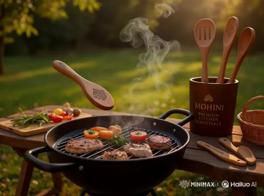 Wooden Spatula Brand Mohini Promotion Video – AI Generated Video | Hailuo AI