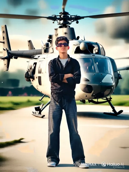 Young Businessman Meets Associate by Helicopter and Rolls Royce – AI Generated Video | Hailuo AI