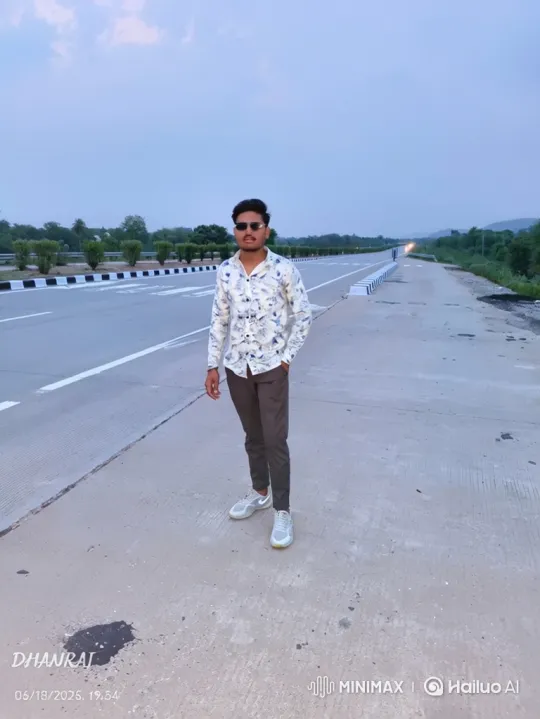 Young Man Meets Narendra Modi on Deserted Highway – AI Generated Video | Hailuo AI