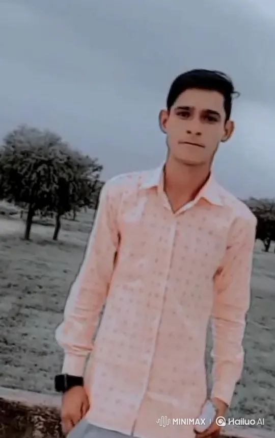 Young Man Meets Older Official in Overcast Grassland – AI Generated Video | Hailuo AI