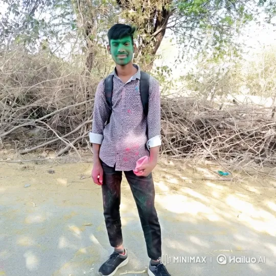 Young Man Meets Prime Minister Modi in Colorful Setting – AI Generated Video | Hailuo AI