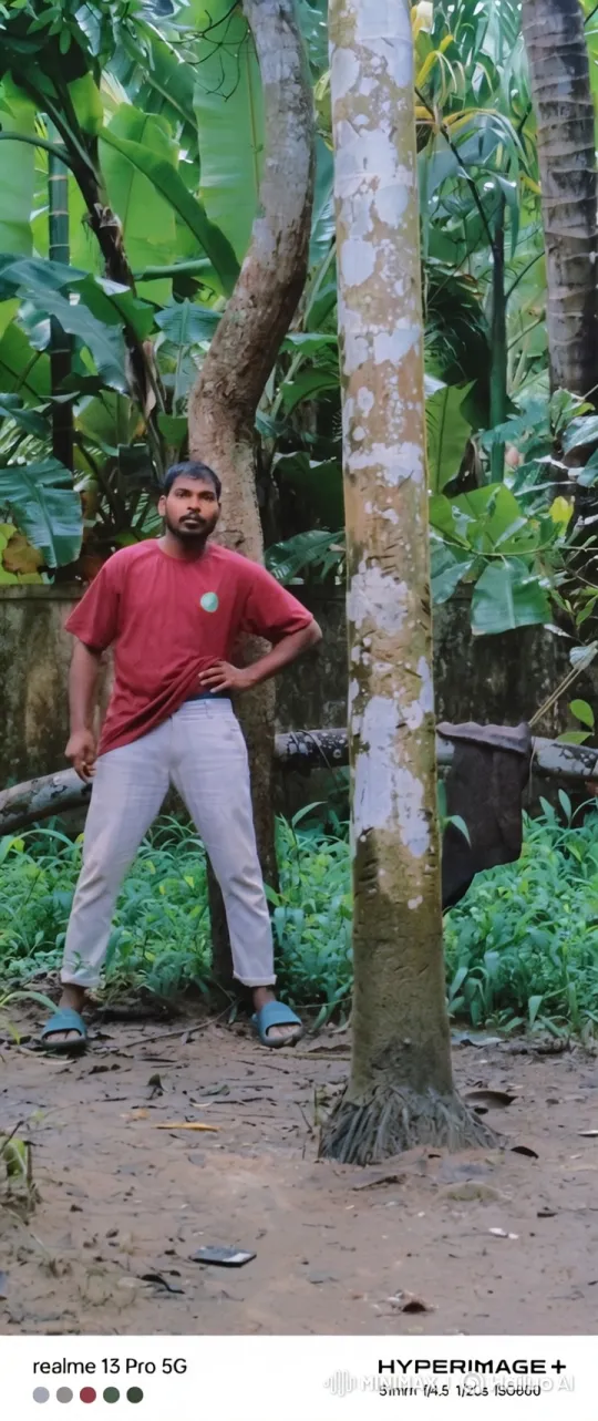 Man Stands Still Amidst Nature in Slow Motion – AI Generated Video | Hailuo AI