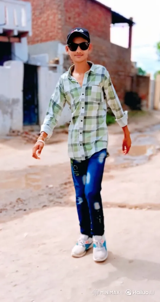 Young Man Walks Confidently Down Dirt Road – AI Generated Video | Hailuo AI