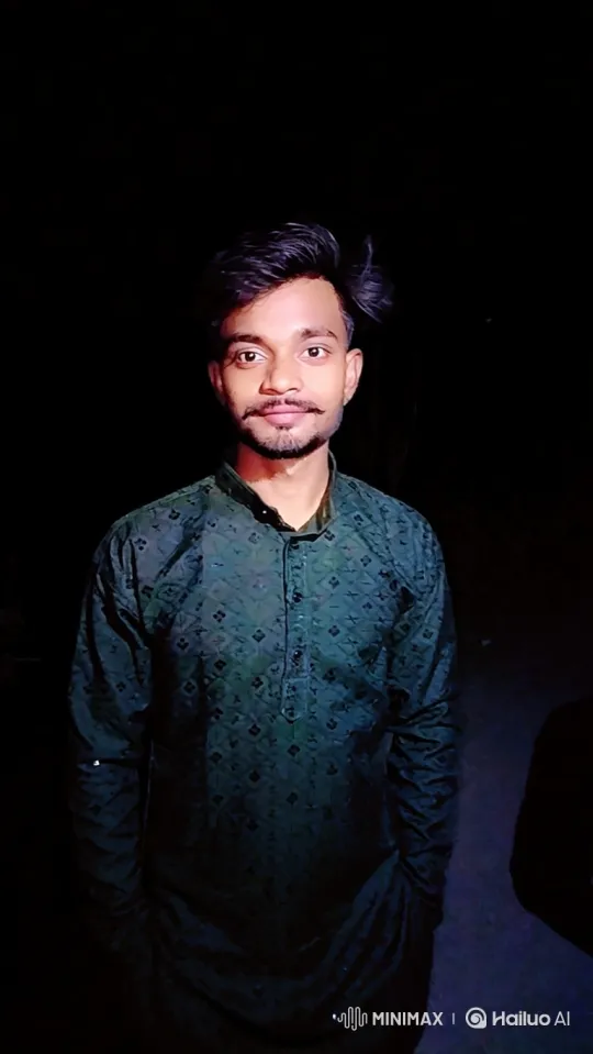 Young Man's Expression Evolves from Neutral to Warm Smile – AI Generated Video | Hailuo AI