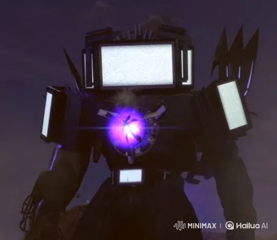 TV Man Titan Enters Armored Transport – AI Generated Video | Hailuo AI