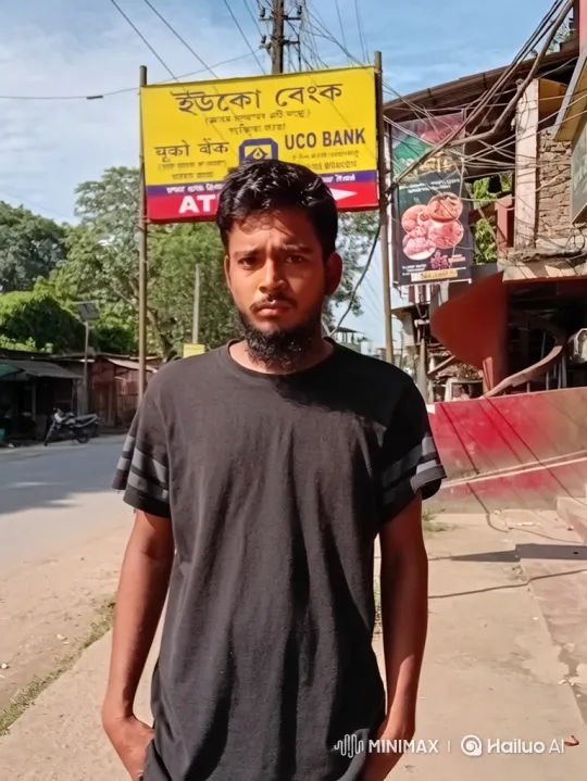 Young Man Meets Narendra Modi Lookalike on Sidewalk – AI Generated Video | Hailuo AI