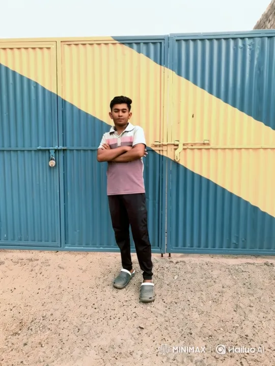 Young Man Stands Still as Camera Zooms Out to Earth from Space – AI Generated Video | Hailuo AI