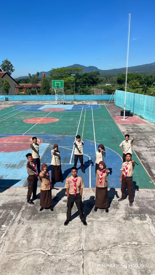 Students to Earth: A Journey from Court to Cosmos – AI Generated Video | Hailuo AI