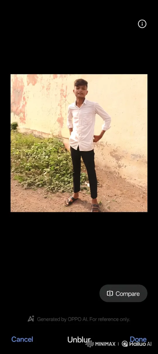 Young Man in White Shirt Stands Still, Smiles Slightly – AI Generated Video | Hailuo AI