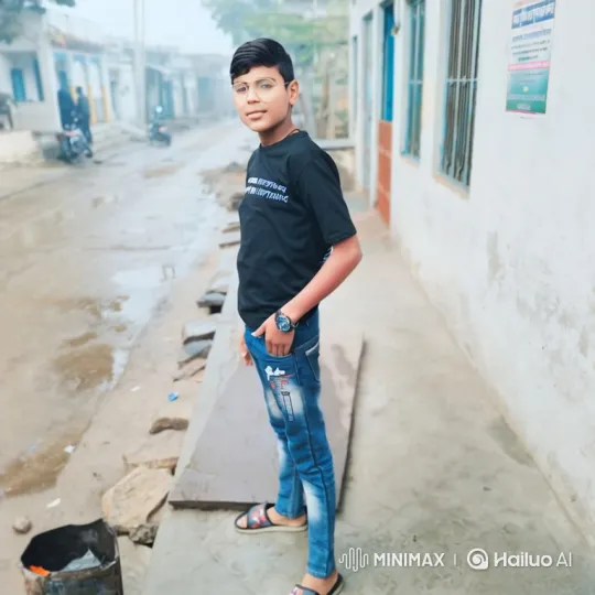 Young Boy Meets Narendra Modi in Small Town Setting – AI Generated Video | Hailuo AI