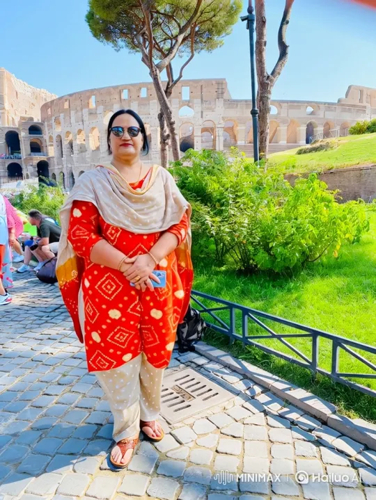 Women Meet at the Colosseum – AI Generated Video | Hailuo AI