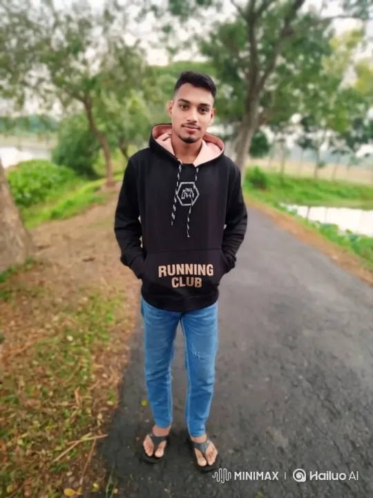 Young Couple Shares Serene Moment in Golden Hour Park – AI Generated Video | Hailuo AI
