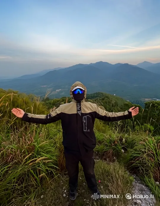 Ascend to Earth's Overview from Mountain Peak – AI Generated Video | Hailuo AI
