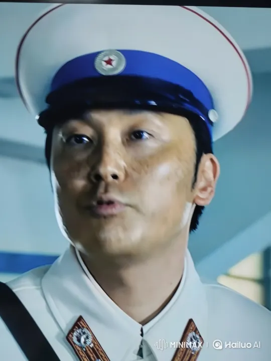 East Asian Man in Formal Uniform Commands Attention – AI Generated Video | Hailuo AI