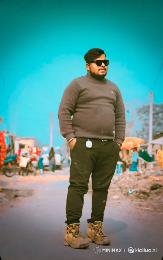 Man Meets Figure Resembling Modi on Street – AI Generated Video | Hailuo AI
