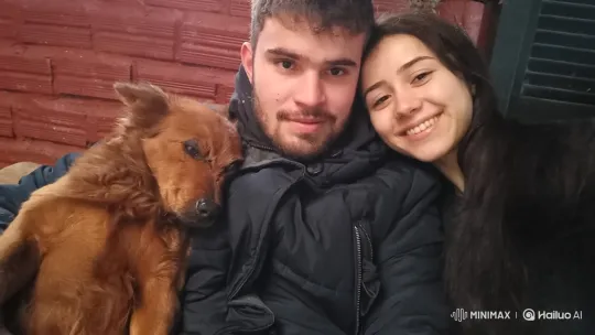 Young Couple's Dog Steals Motorcycle, Rides Away – AI Generated Video | Hailuo AI