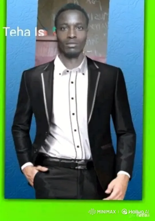 Man in Black Suit Displays Subtle Gestures and Soft Smile – AI Generated Video | Hailuo AI