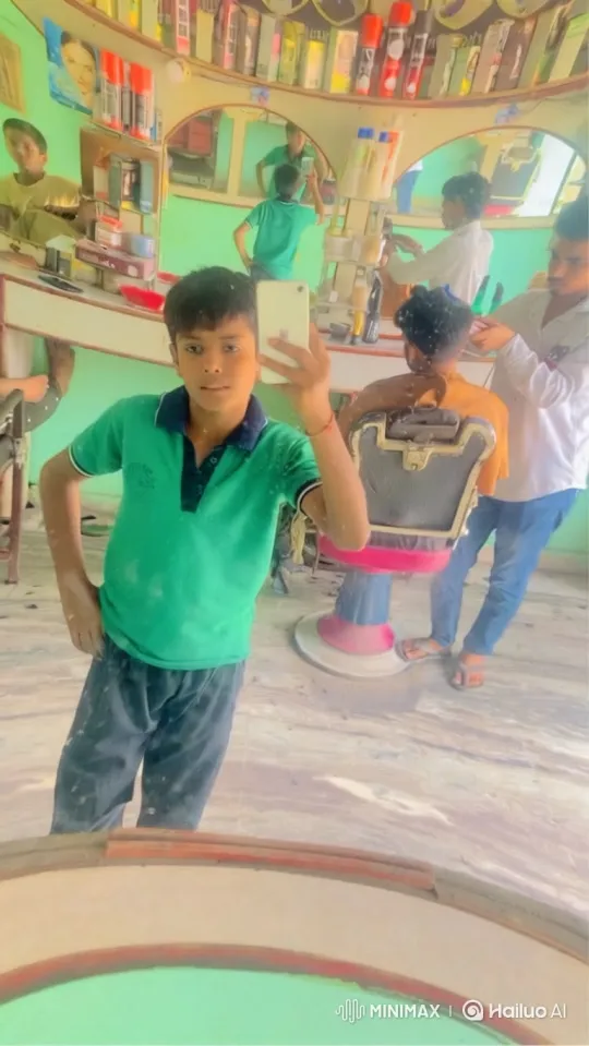 Young Man Meets Modi Lookalike at Outdoor Setting – AI Generated Video | Hailuo AI