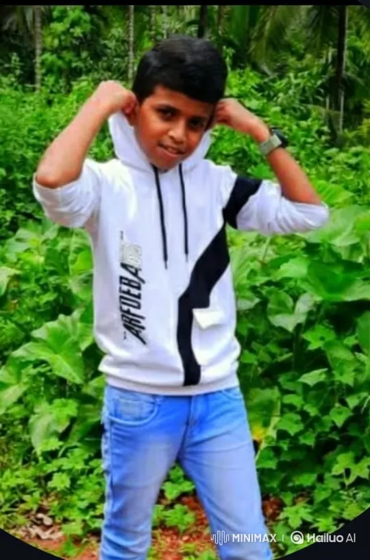 Boy in Nature to Earth from Space Panorama – AI Generated Video | Hailuo AI