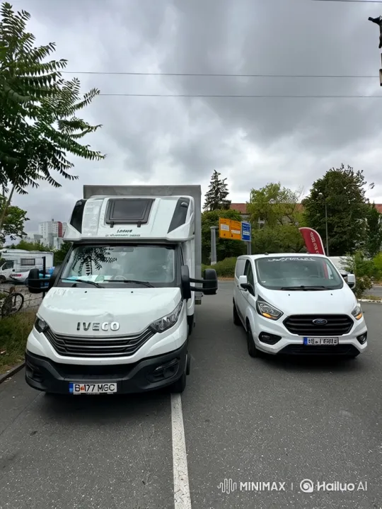 Earth from Space: Zoom Out from Two Parked Vehicles – AI Generated Video | Hailuo AI