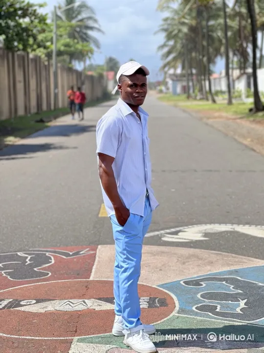 Young Man Steps into Car on Paved Road – AI Generated Video | Hailuo AI