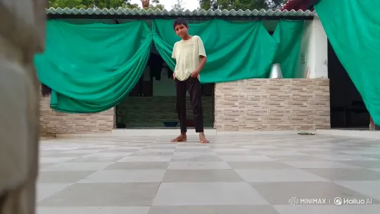 Narendra Modi greets young man on patio – AI Generated Video | Hailuo AI