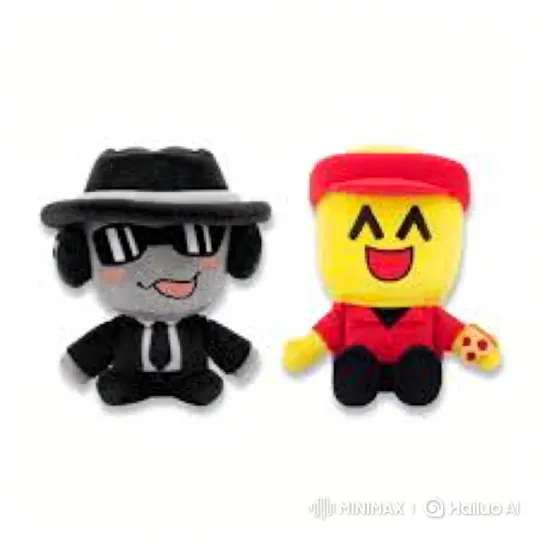 Plush Toy Characters Mimic Each Other's Movements – AI Generated Video | Hailuo AI