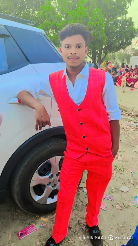 Young Man in Red Suit Meets Official in Helicopter – AI Generated Video | Hailuo AI