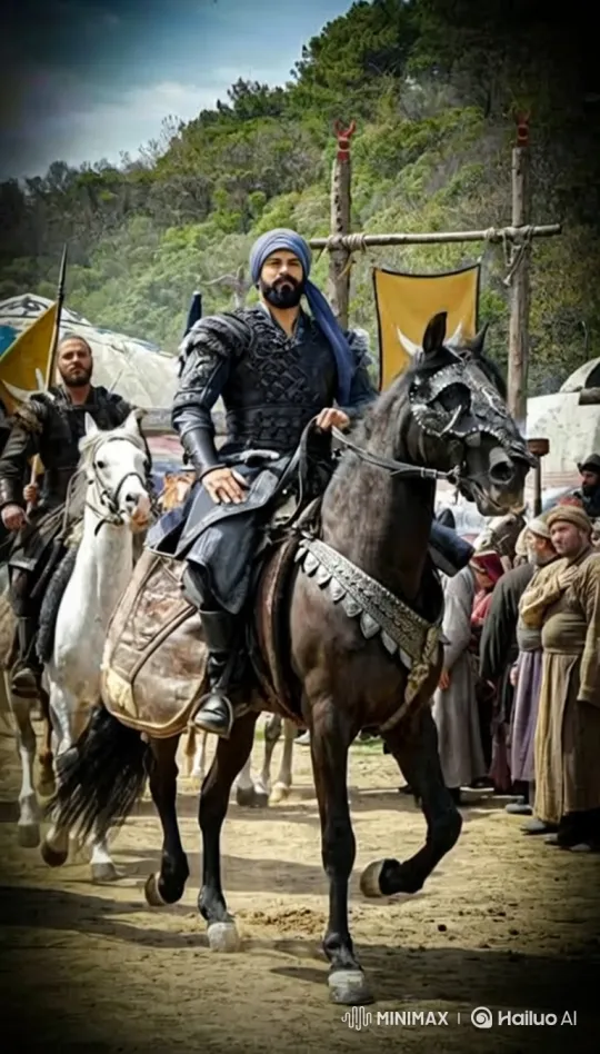 Dignitary Falls from Horse in Stately Procession – AI Generated Video | Hailuo AI