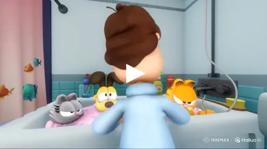 Jon and Garfield's Misunderstood Friendship – AI Generated Video | Hailuo AI