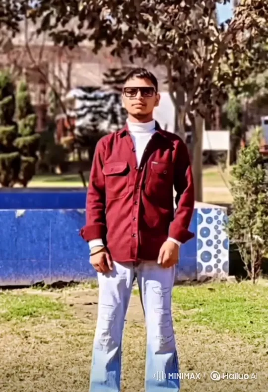 Young Man in Park: A Study in Stillness – AI Generated Video | Hailuo AI