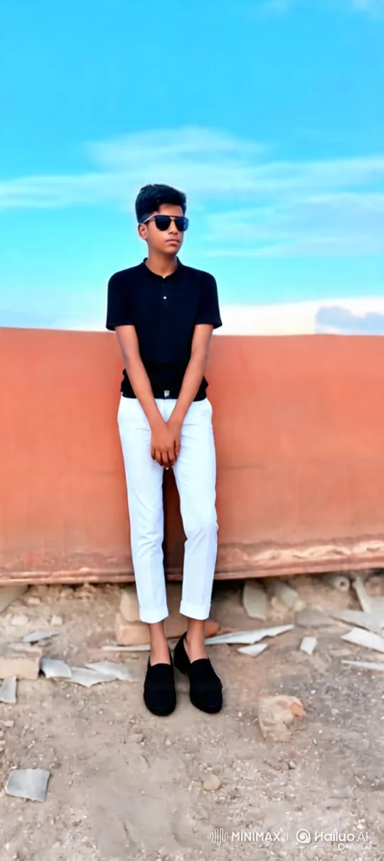 Young Man Boards Luxury Car in Convoy Departure – AI Generated Video | Hailuo AI