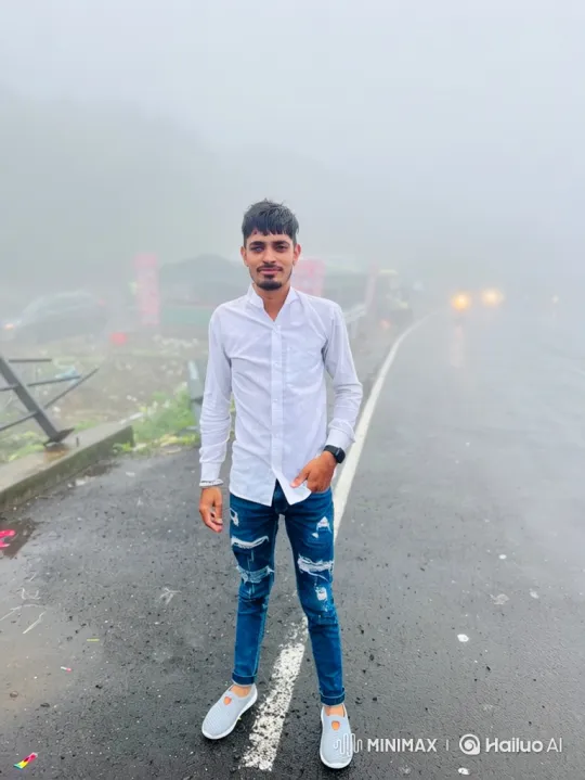 Young Man Meets PM Modi in Foggy Road Handshake – AI Generated Video | Hailuo AI