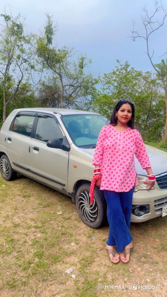 Prime Minister Modi greets a woman in a serene setting. – AI Generated Video | Hailuo AI