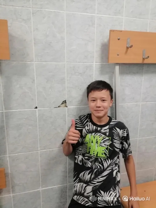 Young Boy Attacked by Group in Tiled Room – AI Generated Video | Hailuo AI