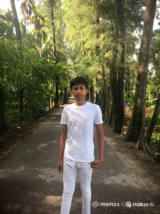Young Man Enters Lamborghini on Tree-Lined Road – AI Generated Video | Hailuo AI